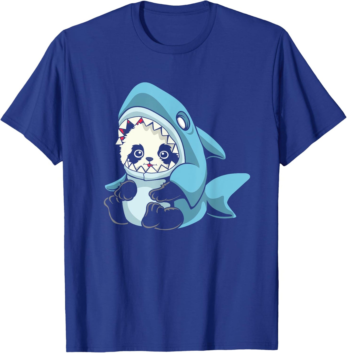 Adorable Baby Panda Shark T-Shirt - T-Shirt | Royal