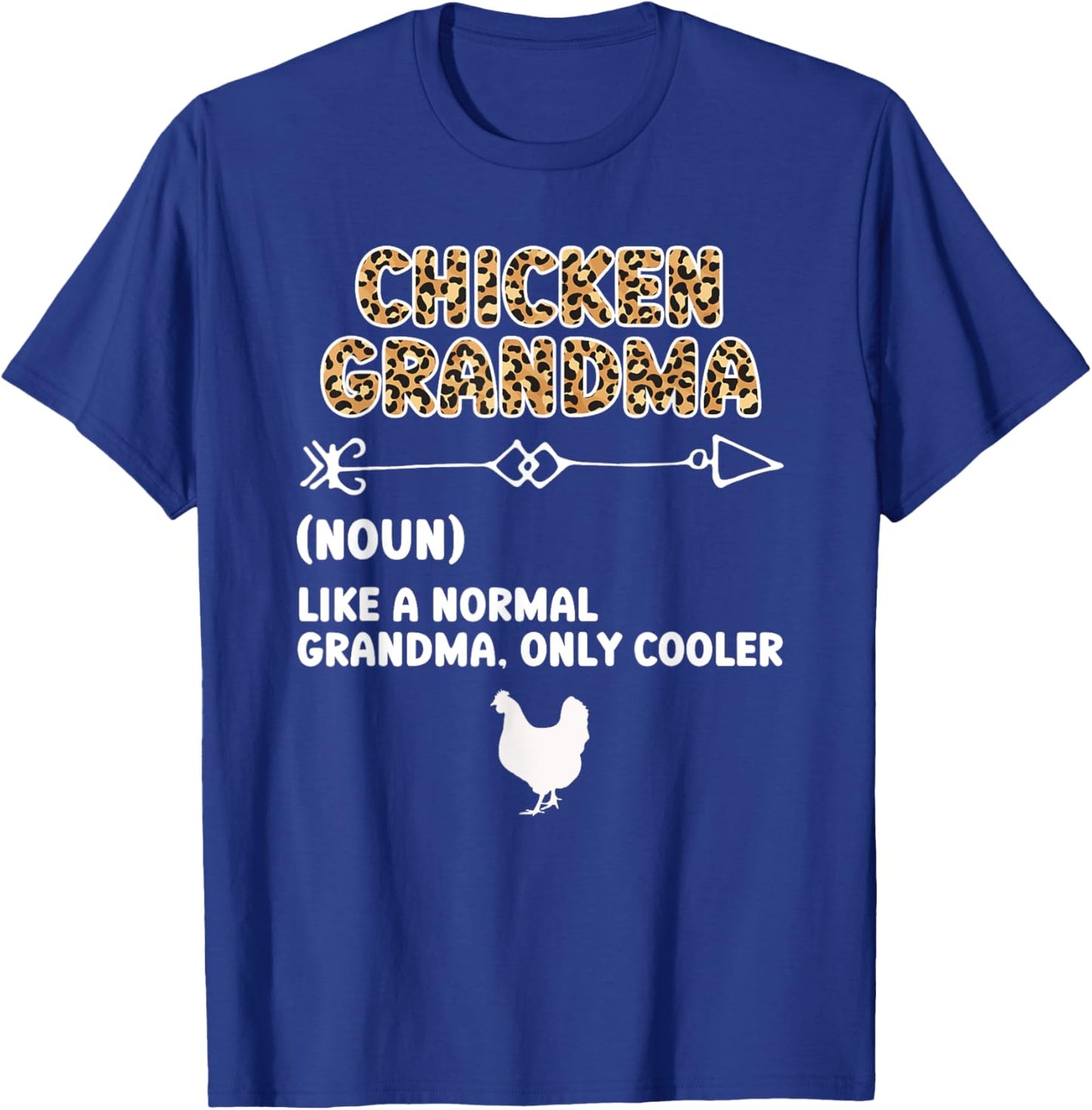 Chicken Grandma Definition Chicken Owner Chicken Farmer T-Shirt - T-Shirt | Royal