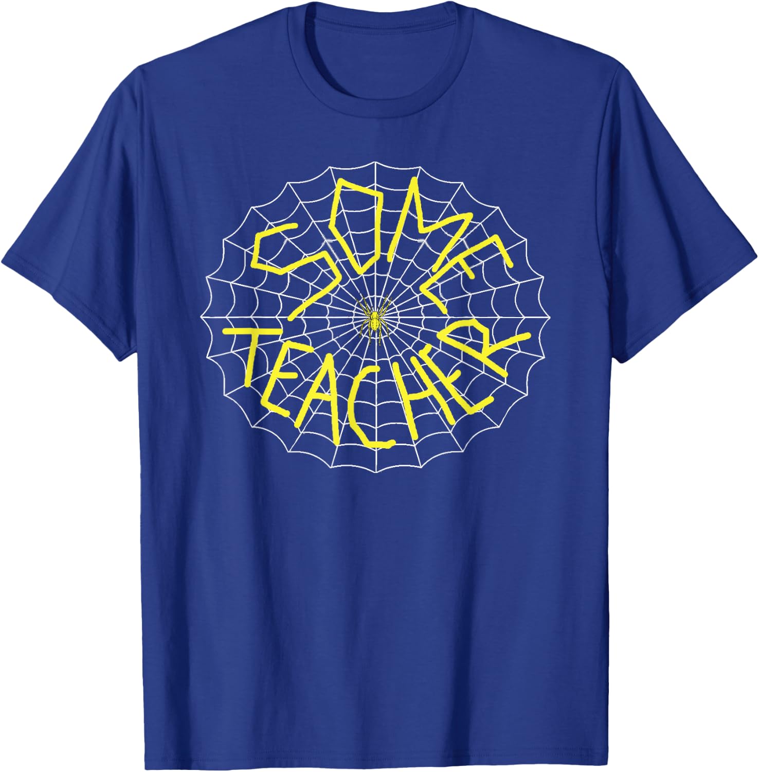 Charlotte's Some Teacher Spider Web T-Shirt - T-Shirt | Royal