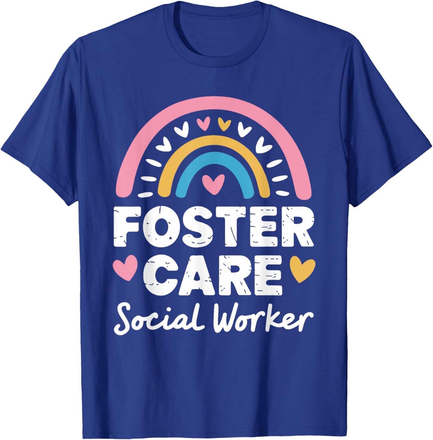 Foster Care Social Worker, Adoption Foster Care Foster Adopt T-Shirt - T-Shirt | Royal