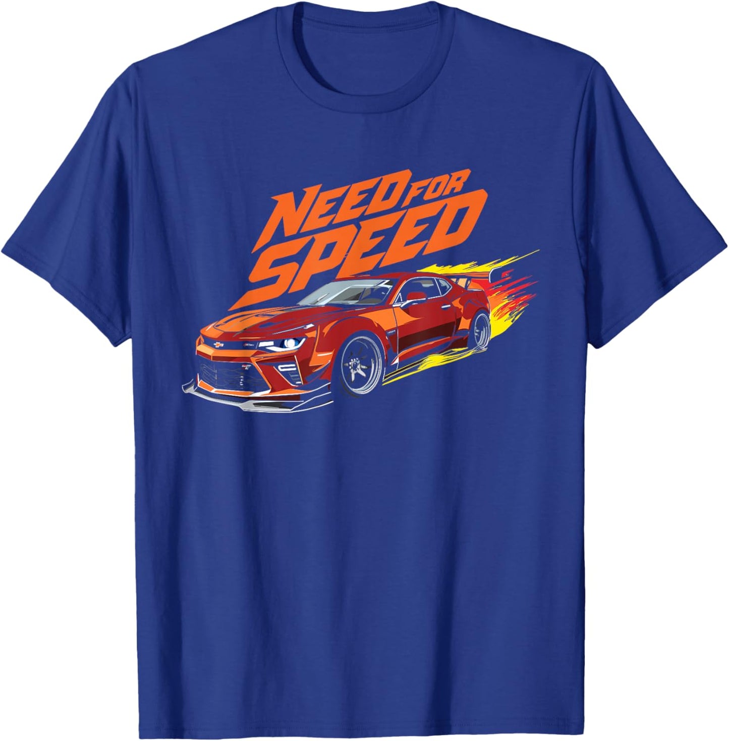Need for Speed High-Octane Racing Graphic Design T-Shirt - T-Shirt | Royal