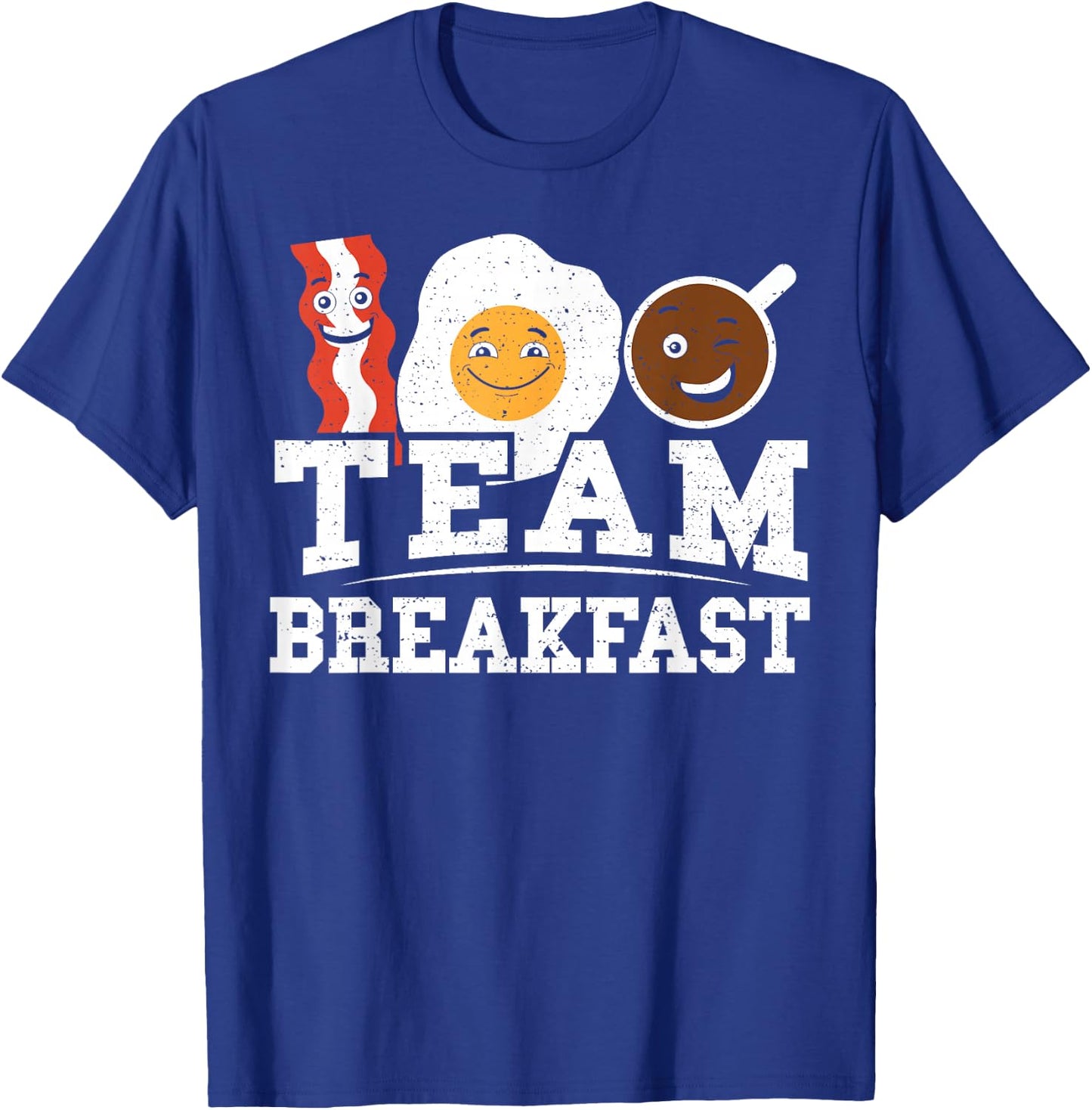 Breakfast: Team Breakfast - Eggs T-Shirt - T-Shirt | Royal