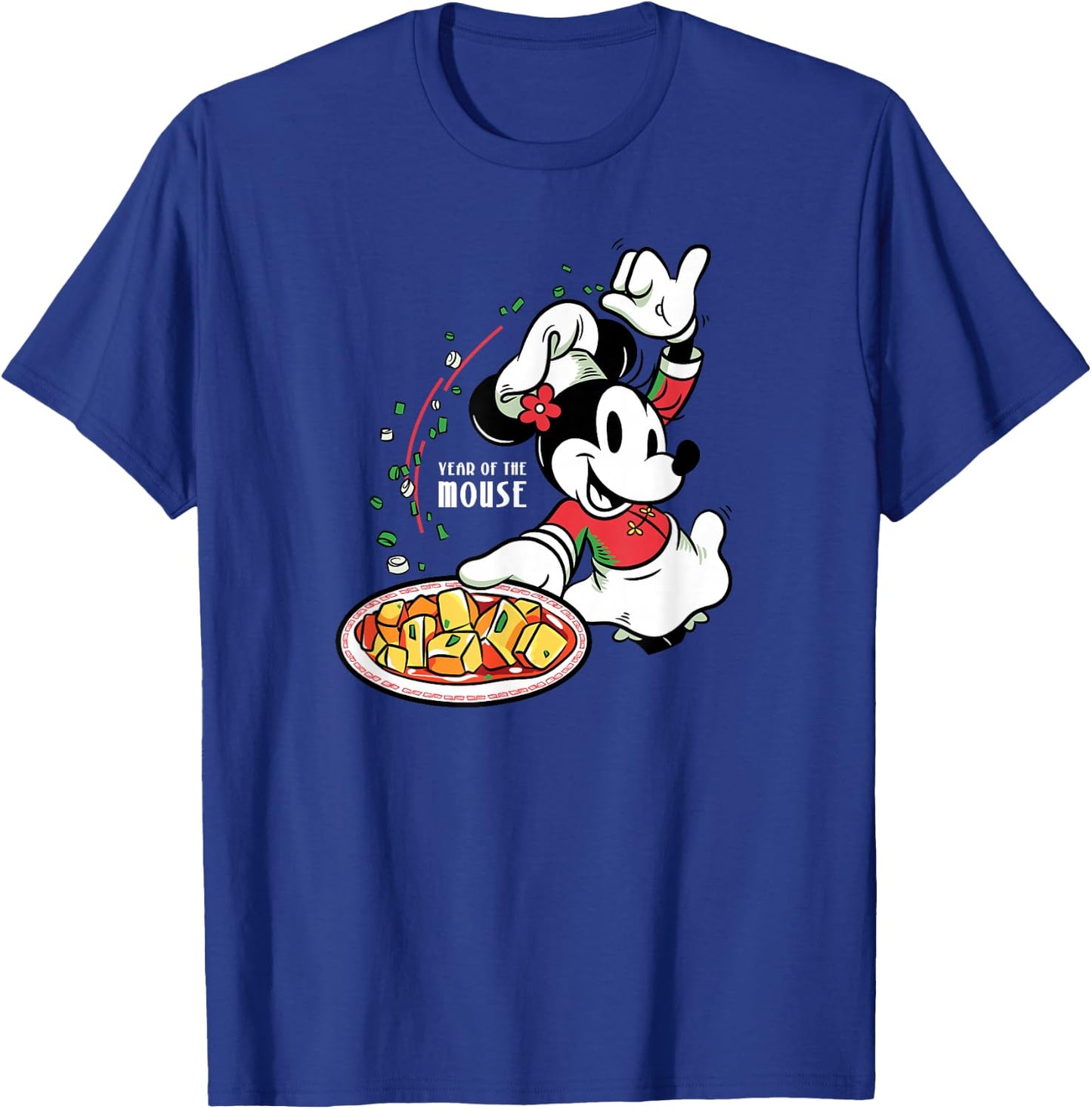 Minnie Mouse - Chinese New Year Mouse Chef T-Shirt - T-Shirt | Royal