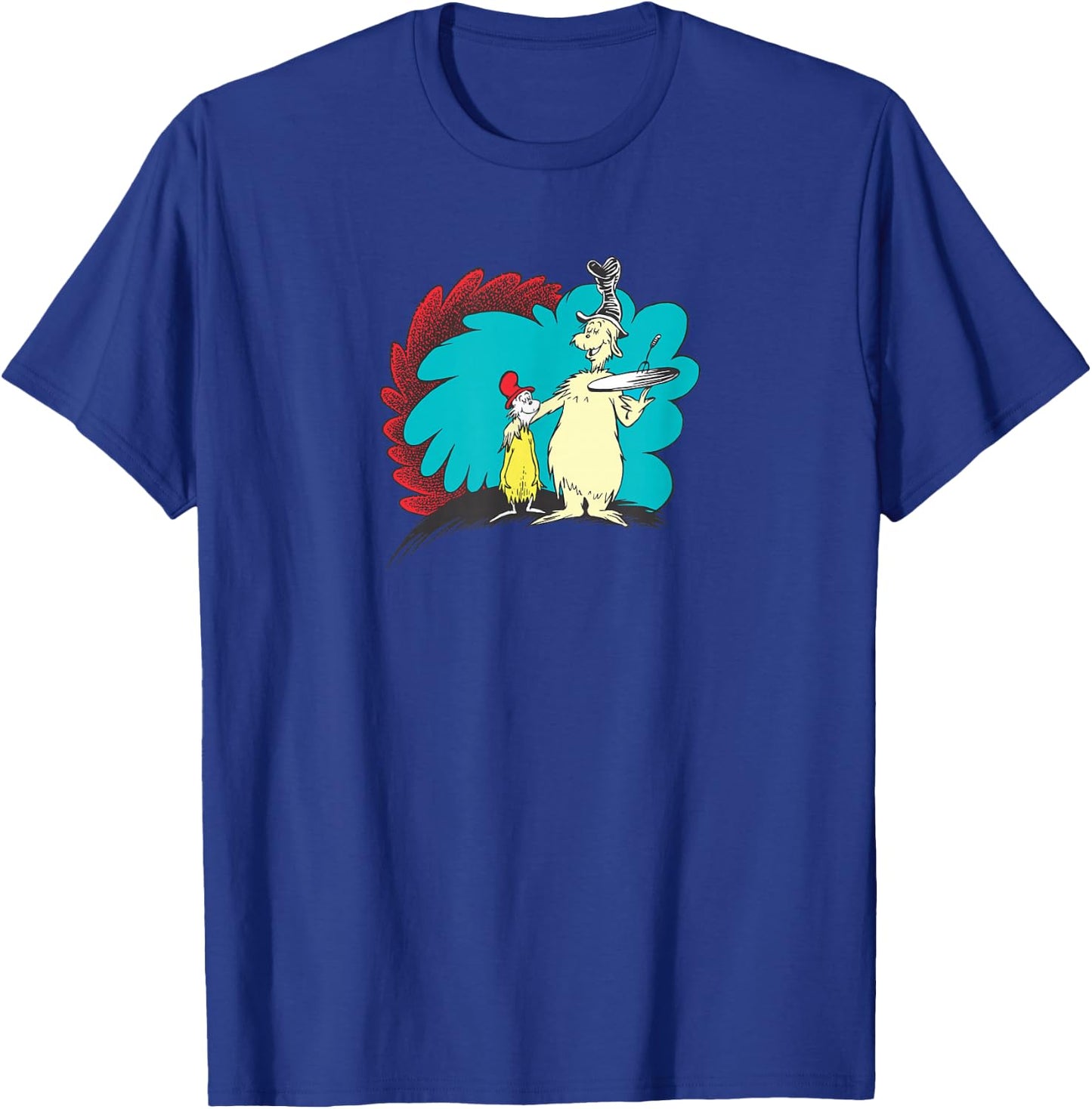 Dr. Seuss Green Eggs and Ham Friends T-Shirt - T-Shirt | Royal