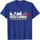 Buen Camino Way of St James Scallop Shell Camino de Santiago T-Shirt - T-Shirt | Royal