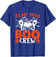 Team Para Boo Crew Halloween Ghost Paraprofessional Teacher T-Shirt - T-Shirt | Royal