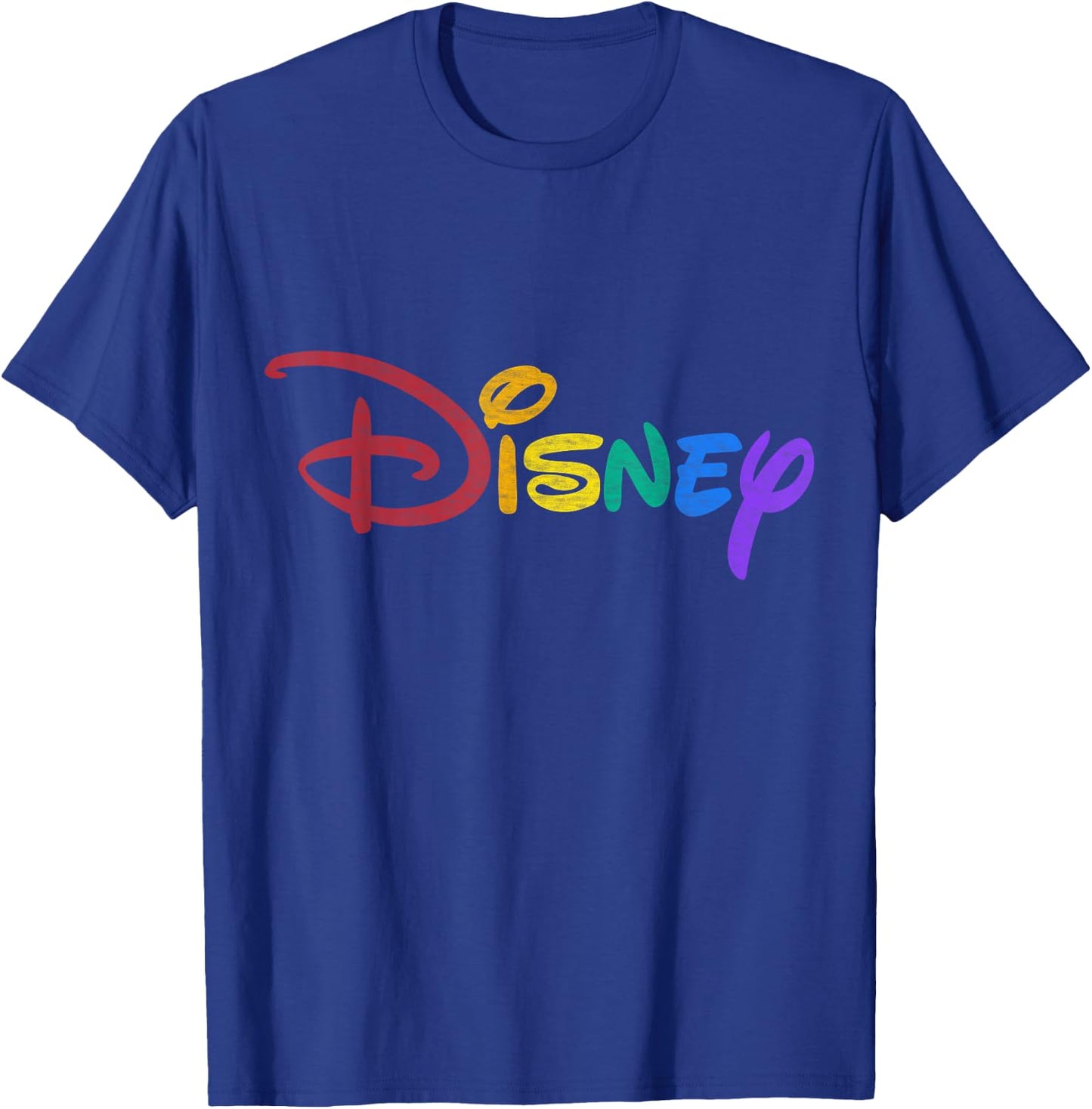 Disney - Rainbow Logo T-Shirt - T-Shirt | Royal