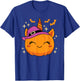 Cute Halloween Unicorn Pumpkin Women Girls Kids T-Shirt - T-Shirt | Royal