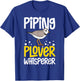 Piping Plover Bird Funny Cute Animal Watching T-Shirt - T-Shirt | Royal