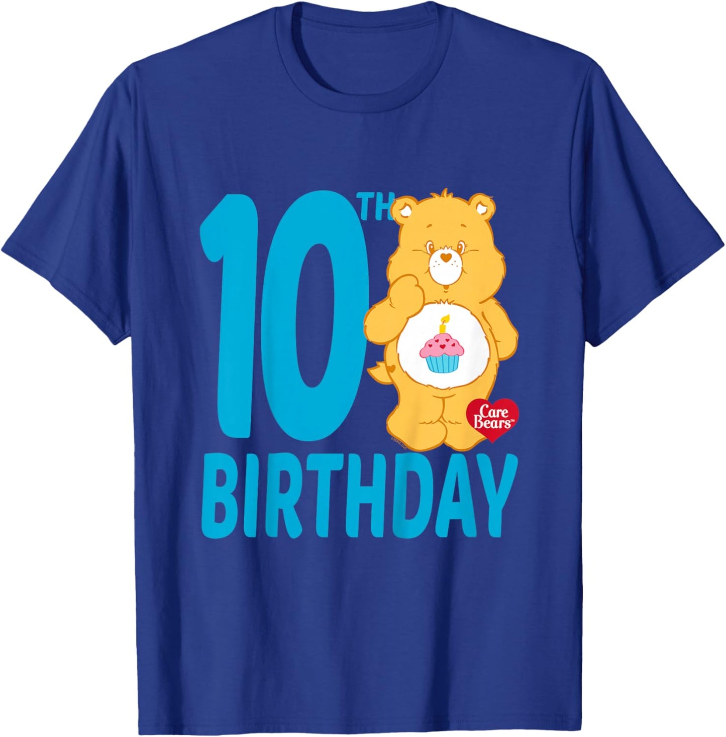 Care Bears Birthday Bear Celebrates A 10th Birthday T-Shirt - T-Shirt | Royal