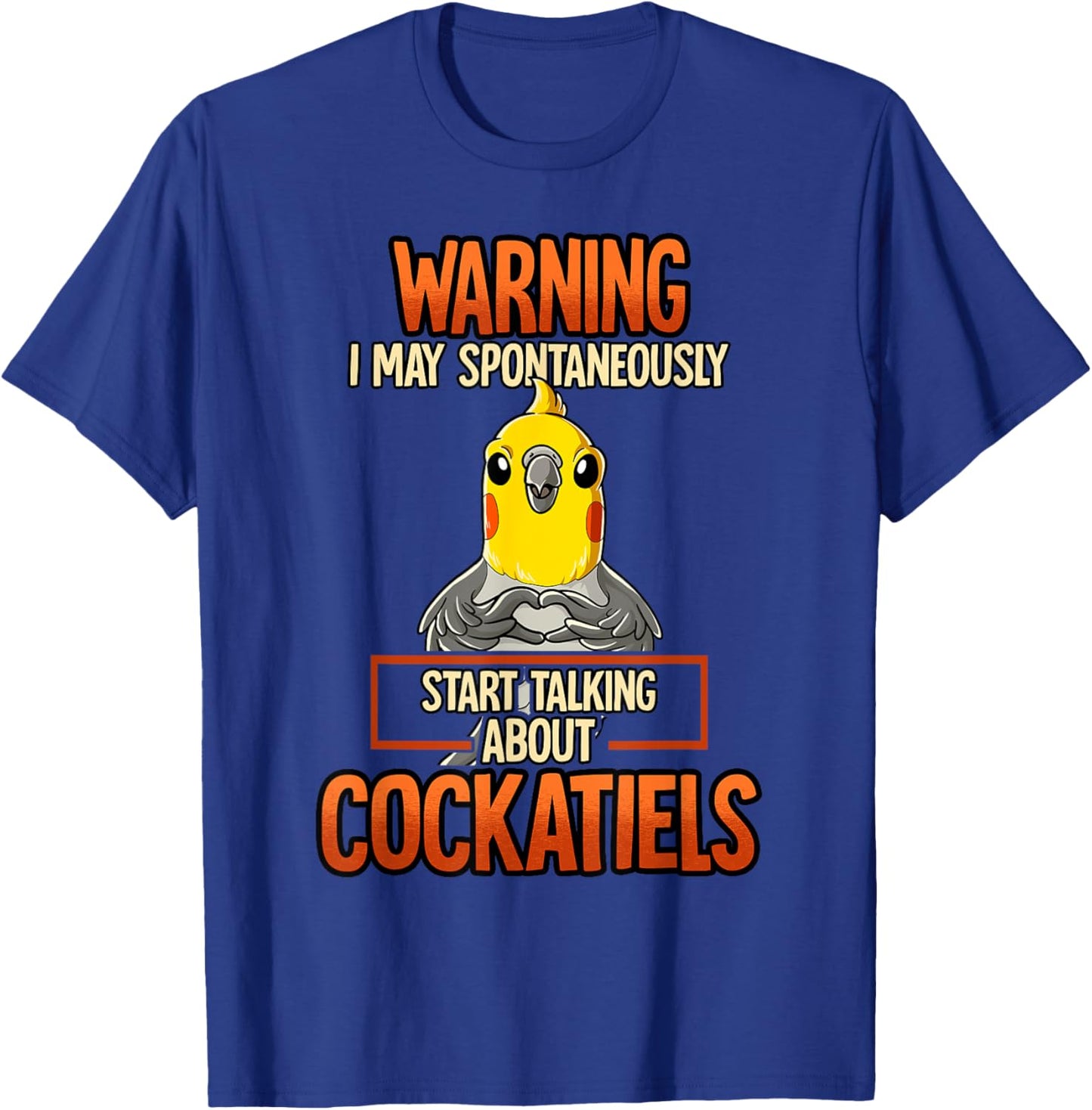 Cockatiel T-Shirt - T-Shirt | Royal