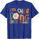 I'm Chloe Doing Chloe Things, Funny Groovy Retro Chloe T-Shirt - T-Shirt | Royal