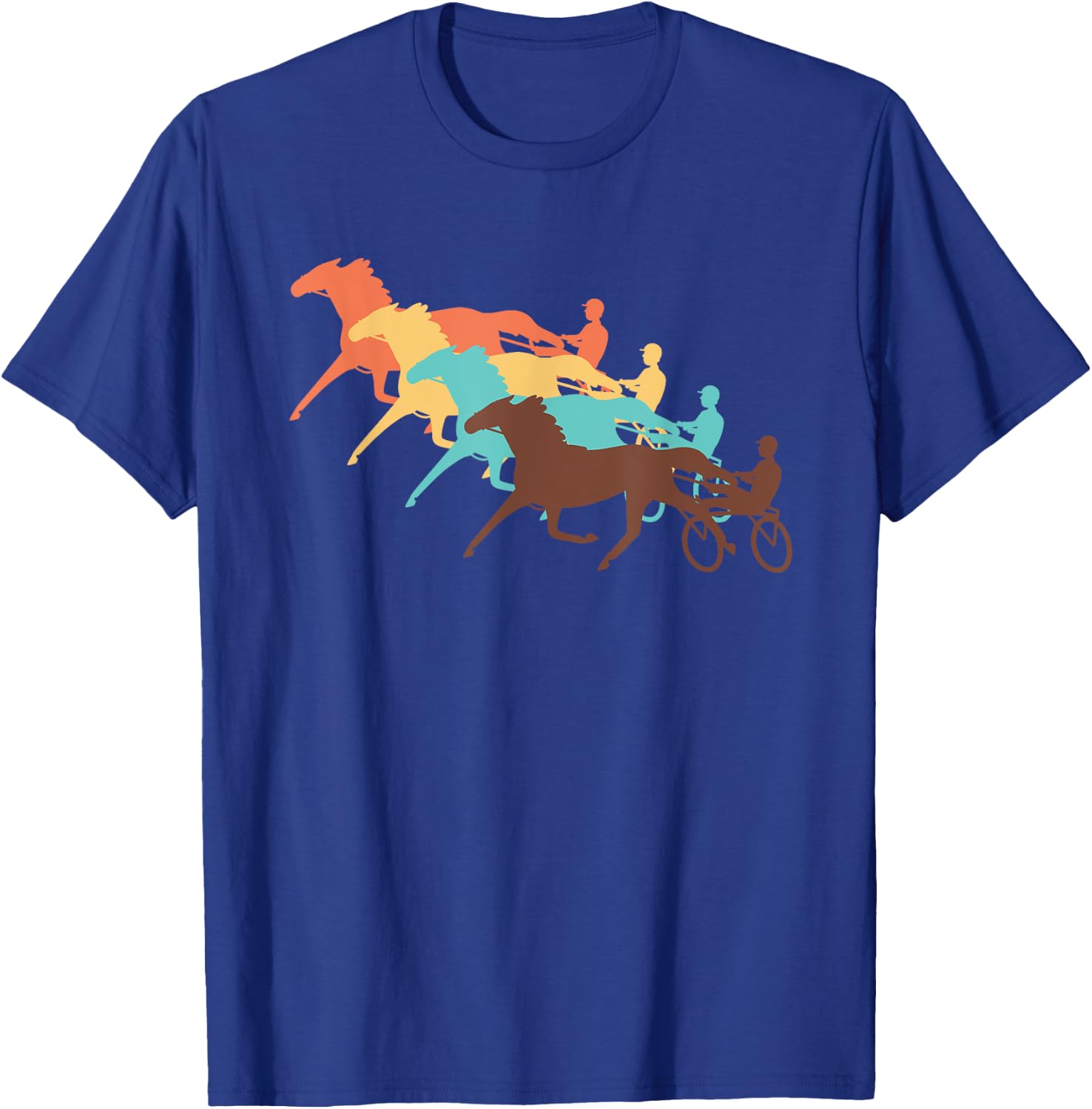 Trapeze Horse Racing - Horse Racing Lovers T-Shirt - T-Shirt | Royal