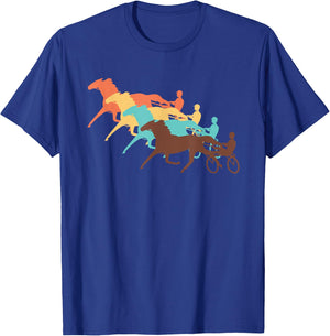 Trapeze Horse Racing - Horse Racing Lovers T-Shirt - T-Shirt | Royal