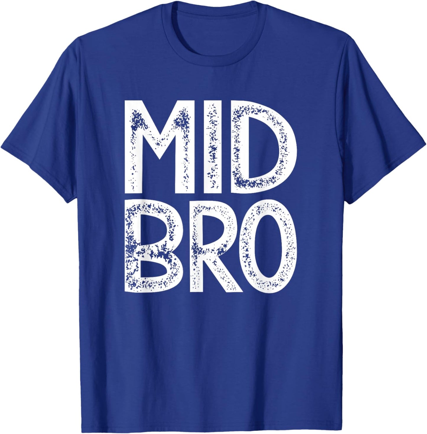 Mittlerer Bruder Geschenk Mid Bro Mittelkind Sandwichkind T-Shirt - T-Shirt | Royal