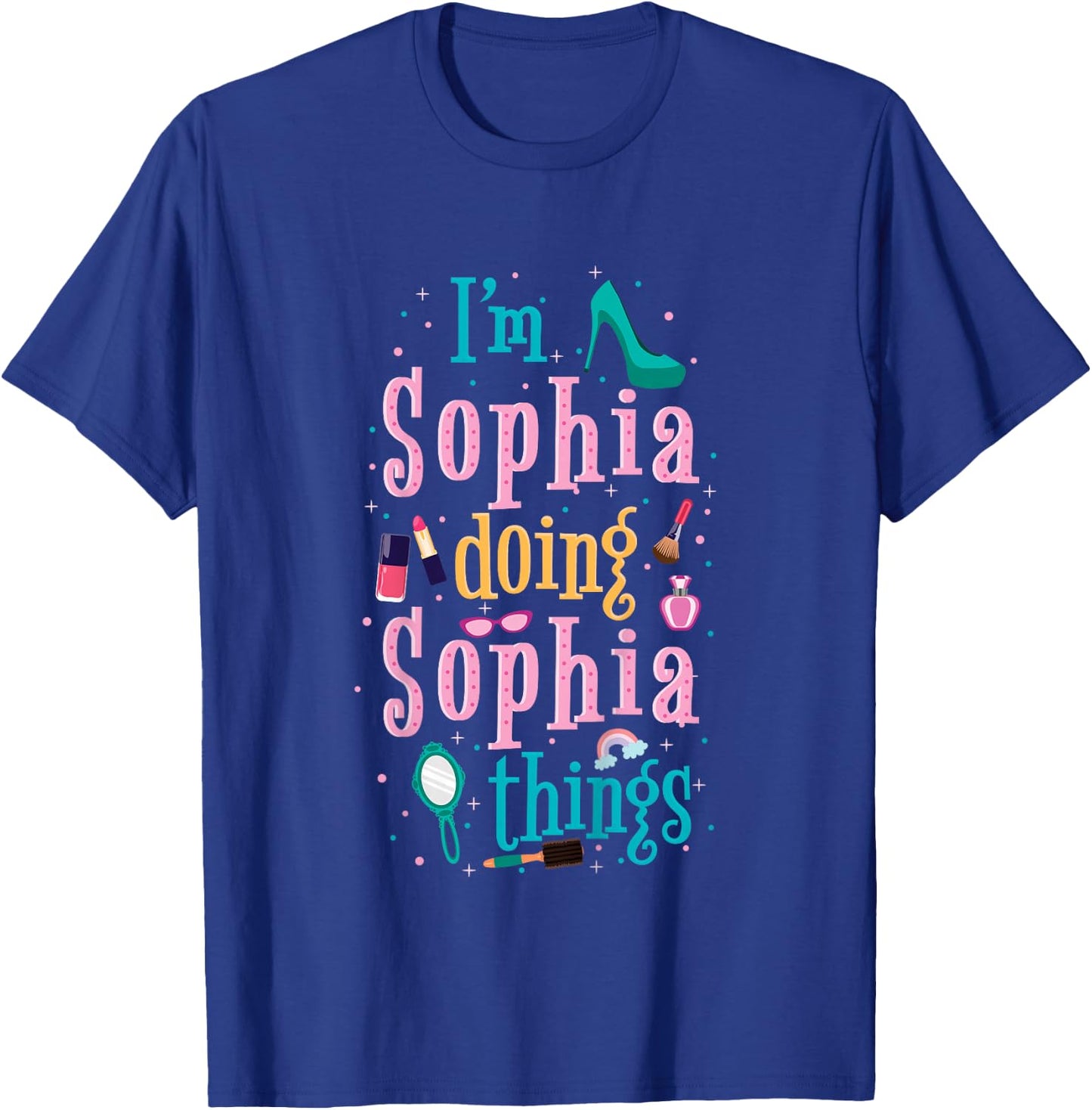 Cute shirt for kids or toddlers named Sophia T-Shirt - T-Shirt | Royal