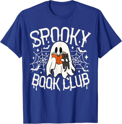 Spooky Book Club Cute Ghost Reading Book Halloween Costume