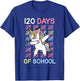 1st Grade 120 Days of School Unicorn Shirt Teacher Kids T-Shirt - T-Shirt | Royal