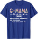 G-Mama Definition G-Mama Grandma G-Mama Grandmother T-Shirt - T-Shirt | Royal