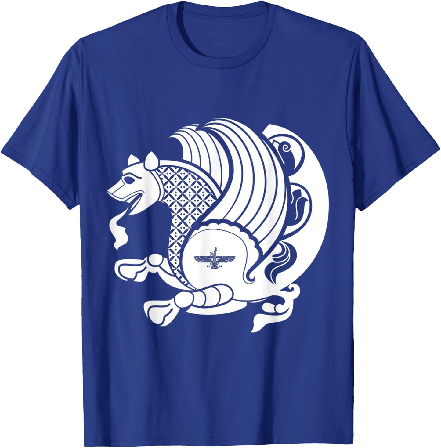Persian Healing Simurgh Farvahar of Achaemenids & Sassanids T-Shirt - T-Shirt | Royal