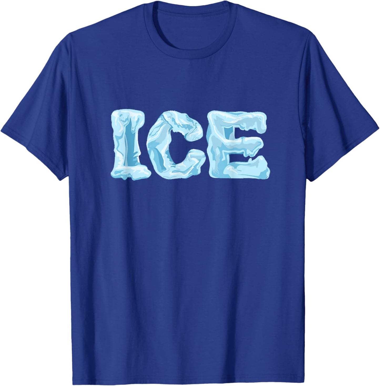 Funny Ice and Fire Costume Halloween 2025 Family Matching T-Shirt - T-Shirt | Royal