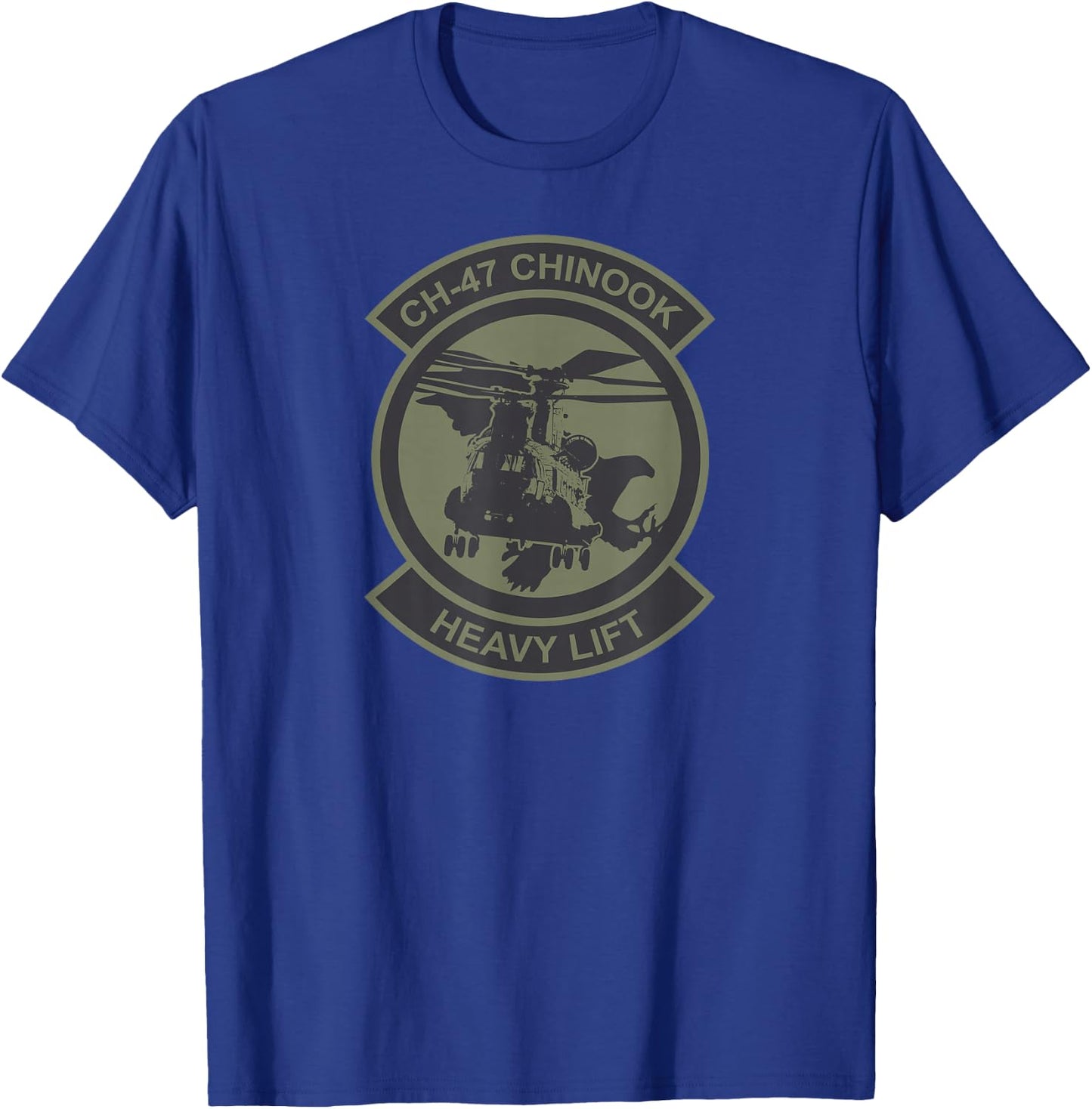 CH-47 Chinook (subdued) T-Shirt - T-Shirt | Royal