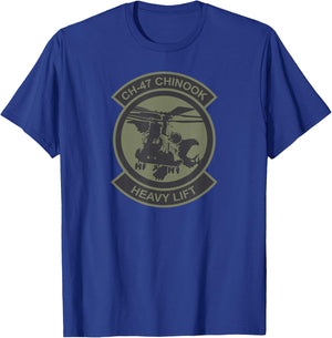 CH-47 Chinook (subdued) T-Shirt - T-Shirt | Royal