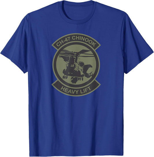 CH-47 Chinook (subdued) T-Shirt - T-Shirt | Royal