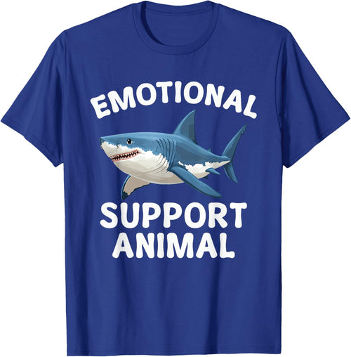 Emotional Support Animal Funny Scary Shark
