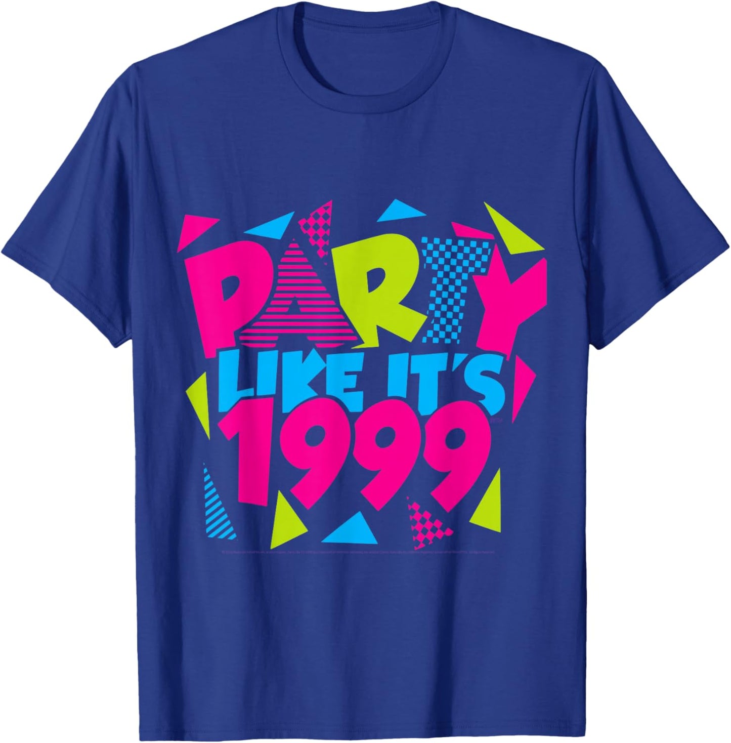 Party Like Its 1999 - Funky1 PBG Design T-Shirt - T-Shirt | Royal