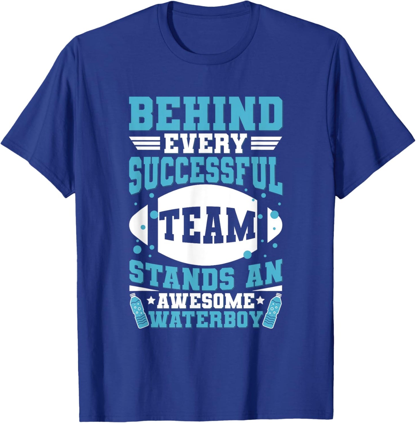 Team Manager Waterboy Quote for a Waterboy T-Shirt - T-Shirt | Royal
