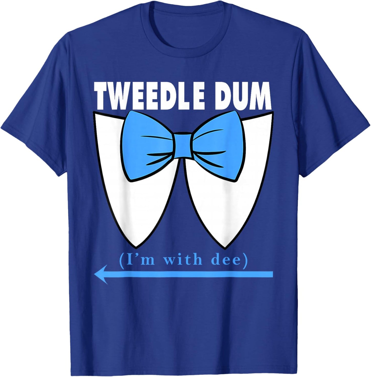 Couple Tweedle Dum Costume Halloween Fairytale Character T-Shirt - T-Shirt | Royal