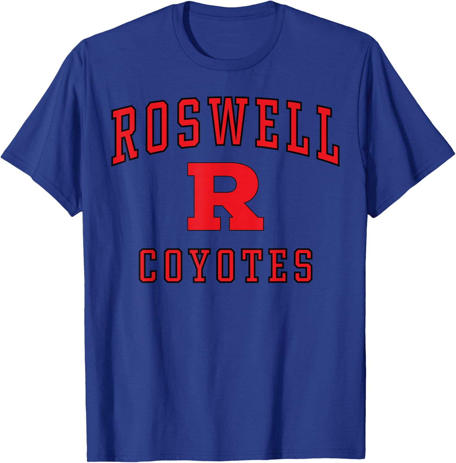 Roswell High School Coyotes C1 T-Shirt - T-Shirt | Royal