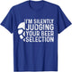 I'm Silently Judging Your Beer Selection Hops Snob Gift T-Shirt - T-Shirt | Royal