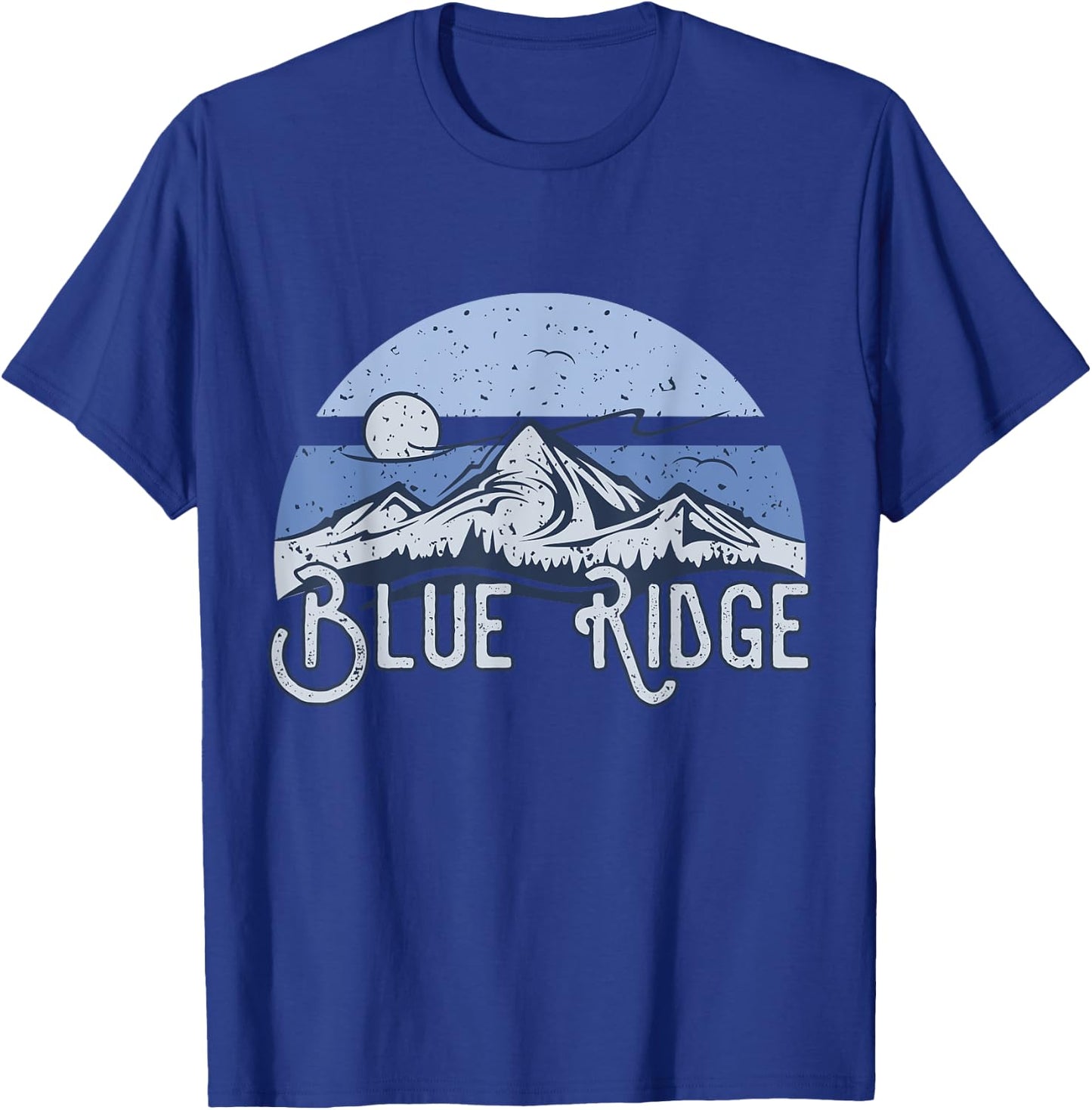 Blue Ridge for Hikers & Fans of the Parkway Mountains T-Shirt - T-Shirt | Royal