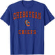 Cheboygan High School Chiefs T-Shirt - T-Shirt | Royal