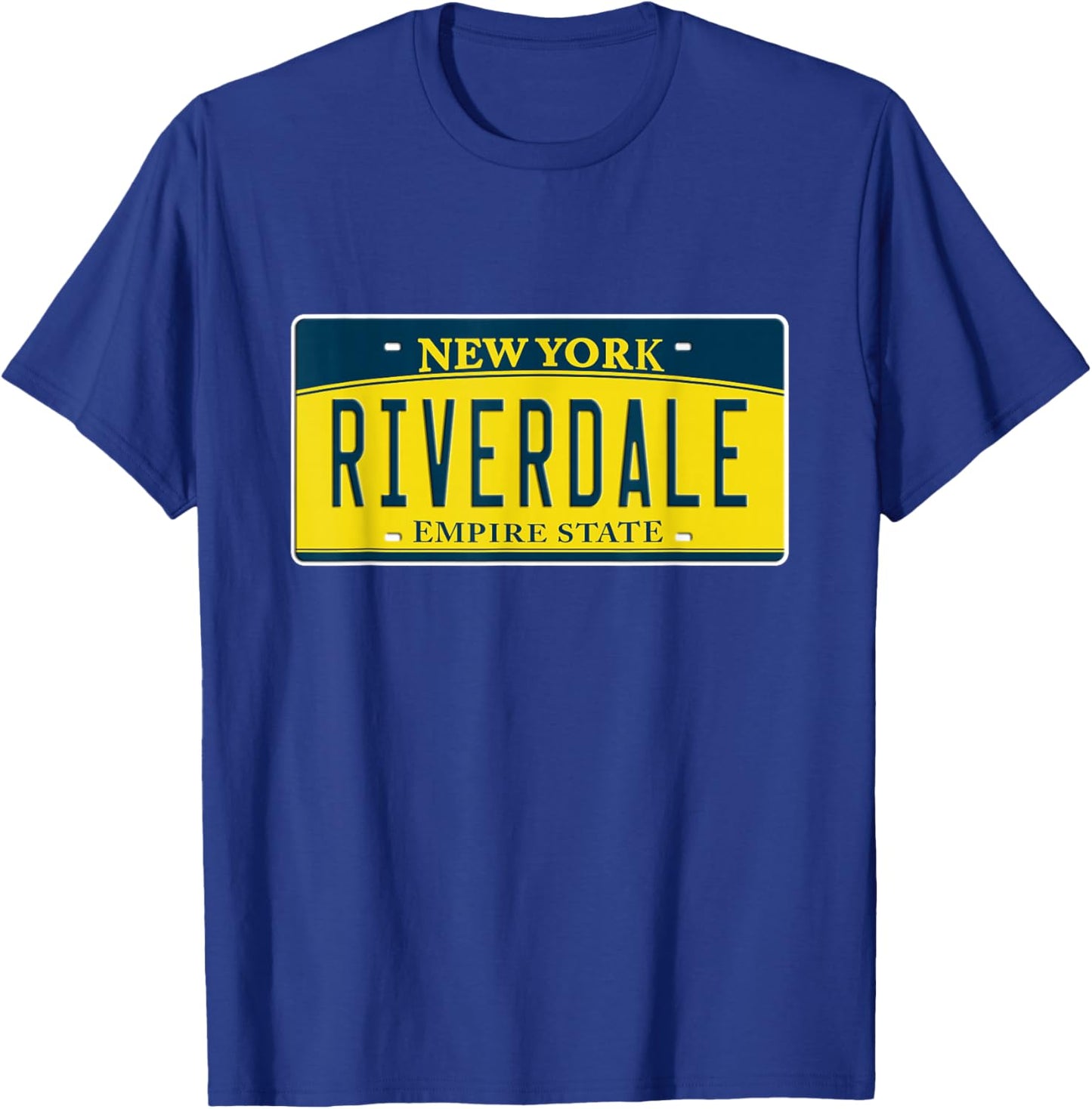 Riverdale Bronx New York NY Neighborhood Hometown T-Shirt - T-Shirt | Royal