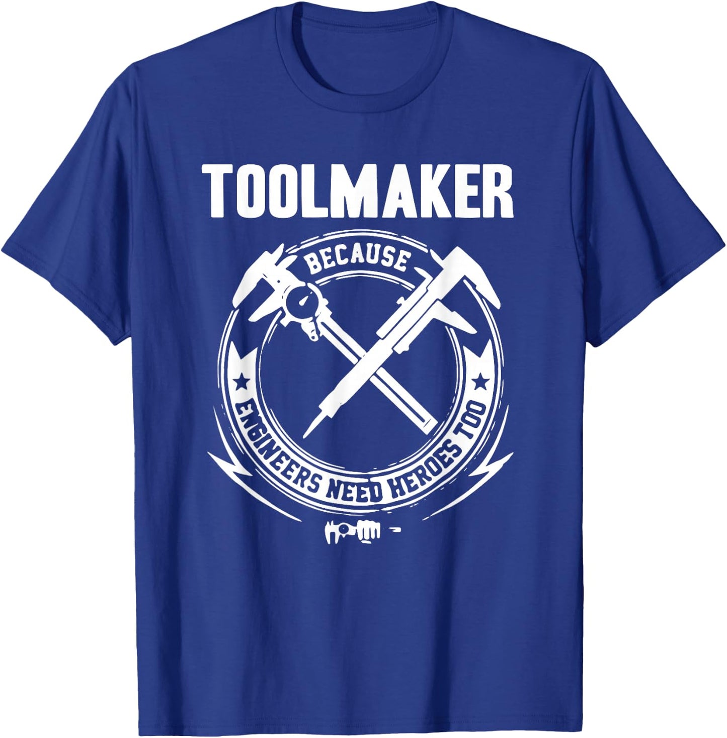 Machine Tool Machinist T-Shirt - T-Shirt | Royal
