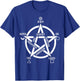 Spirit Water Fire Earth Air - Elemental Pentacle Witch T-Shirt - T-Shirt | Royal