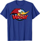 Woody Woodpecker Large Face Logo T-Shirt - T-Shirt | Royal