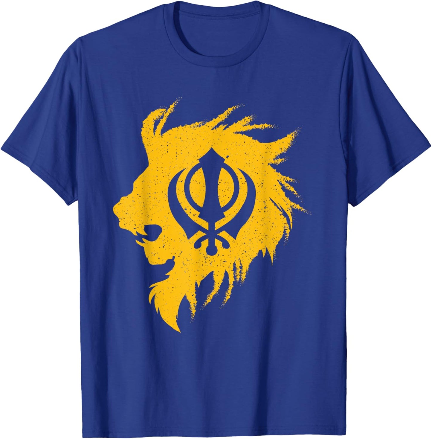 Khanda lion kaur - punjabi - sikhism sikh gift T-Shirt - T-Shirt | Royal