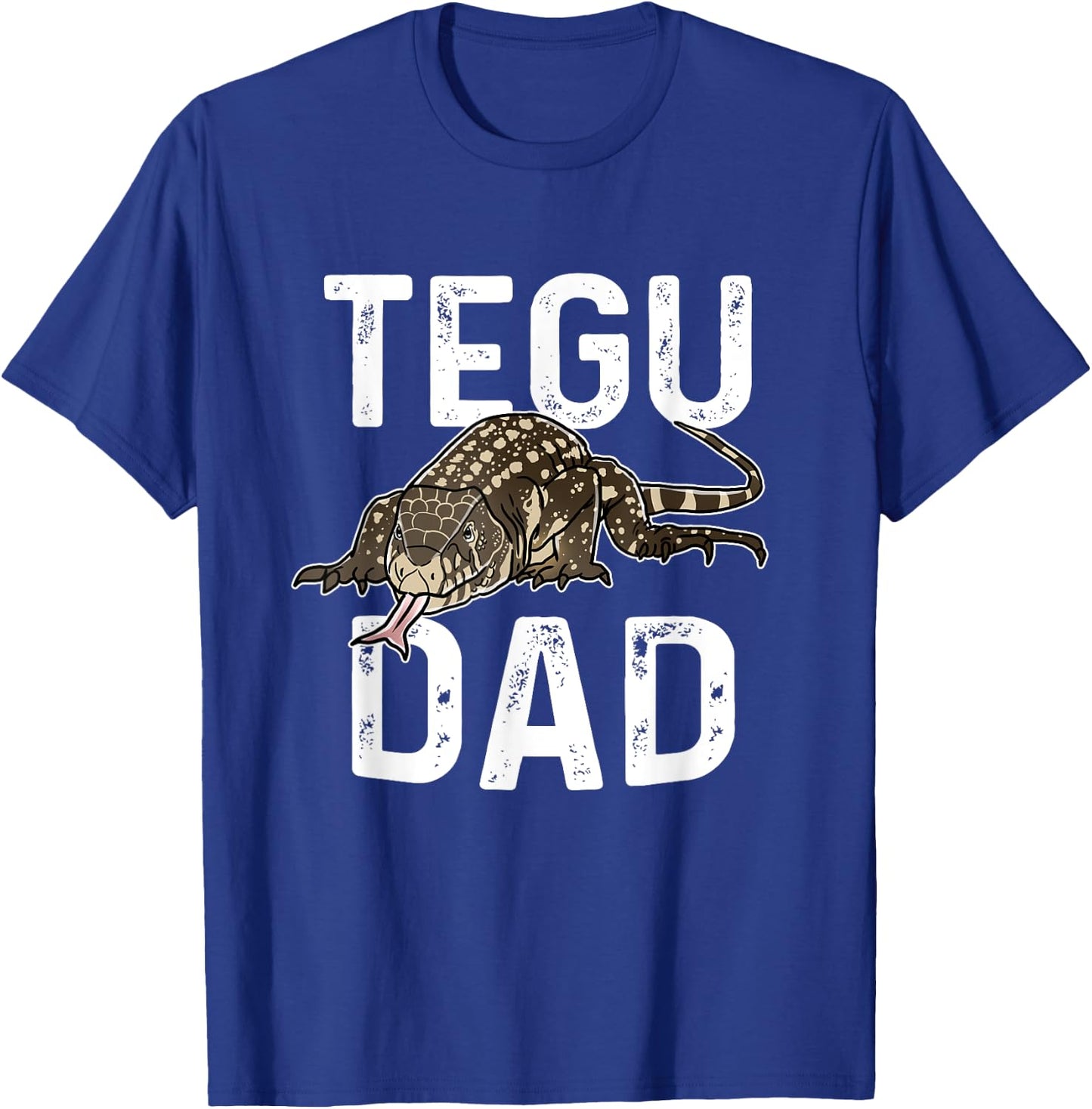 Funny Argentine Black and White Tegu Dad Gift Giant Lizard T-Shirt - T-Shirt | Royal