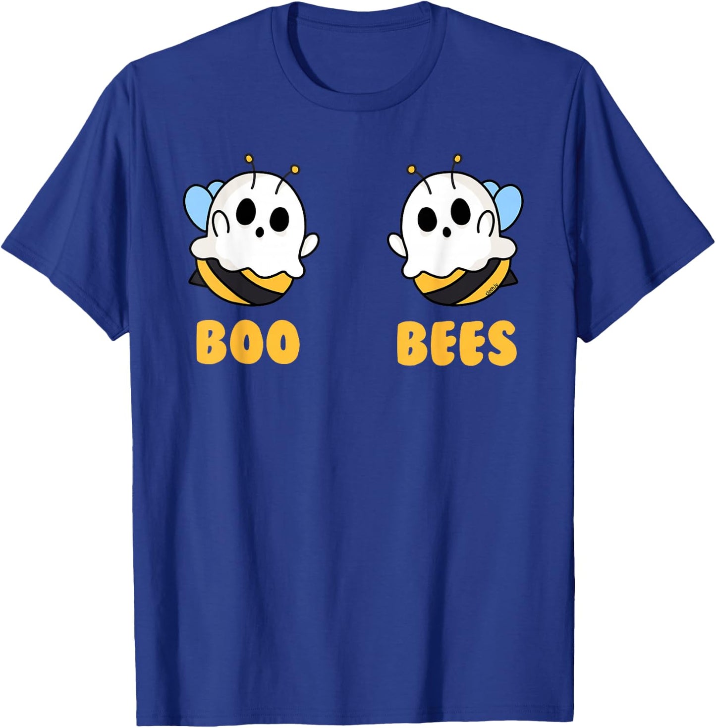 Boo Bees Women Funny Halloween Matching Ghost Costume T-Shirt - T-Shirt | Royal