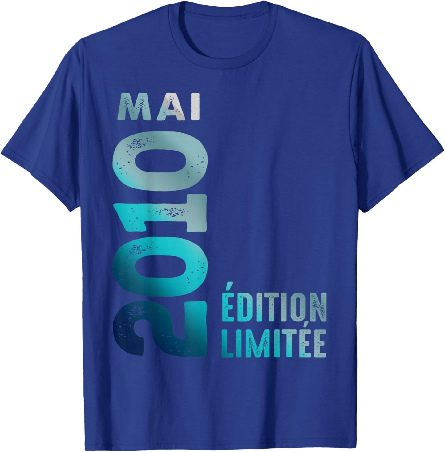 May 2010 Limited Edition May 2010 T-Shirt - T-Shirt | Royal