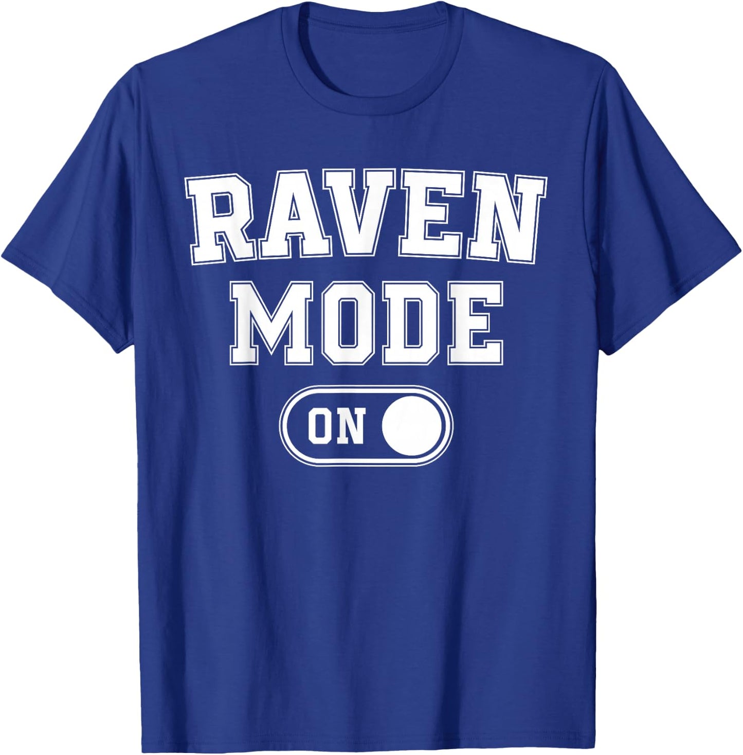 Raven Mode On Costume Funny Clever Corvid Gift Animal Lover T-Shirt - T-Shirt | Royal
