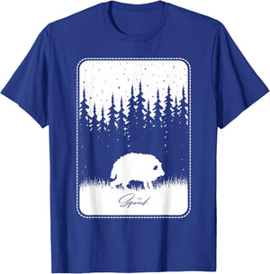 Cryptid Squonk Starry Night Folklore Creature Cryptozoology T-Shirt - T-Shirt | Royal