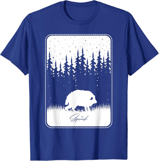 Cryptid Squonk Starry Night Folklore Creature Cryptozoology T-Shirt - T-Shirt | Royal