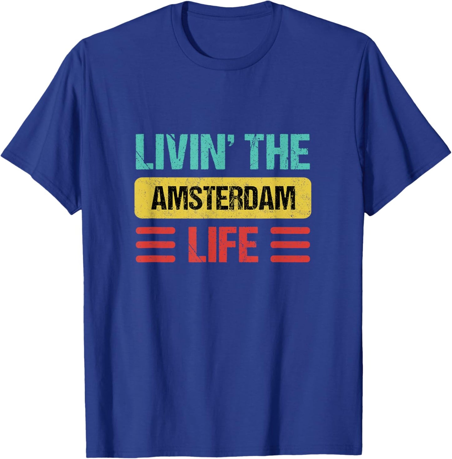 Amsterdam Netherlands T-Shirt - T-Shirt | Royal