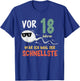 Vor 18 Jahren war ich mal der Schnellste, Lustiges Geburtsta T-Shirt - T-Shirt | Royal