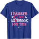 I Paused My Audiobook For This Funny Audiobook Lover Bookish T-Shirt - T-Shirt | Royal